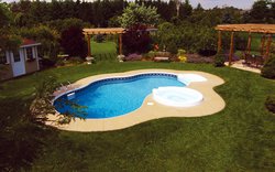 Cardinal Vinyl Liner Pool #001 by Indian Summer Pool and Spa