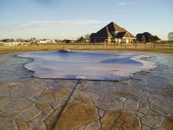 Anchor Pool Cover #006 by Indian Summer Pool and Spa