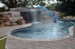Custom Concrete Pool #003 by Indian Summer Pool and Spa