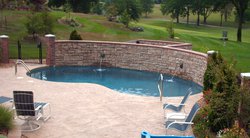 Custom Concrete Pool #010 by Indian Summer Pool and Spa