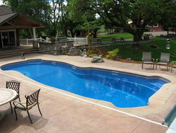 Viking Fiberglass Pool #027 by Indian Summer Pool and Spa